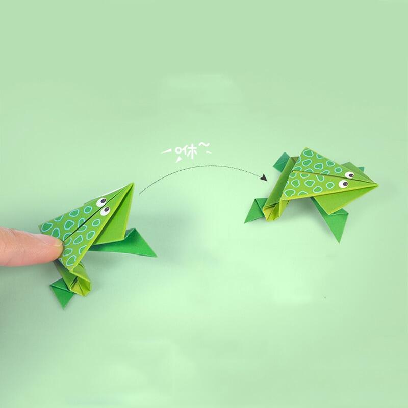 Bộ 54 Tờ Giấy 3D Họa Tiết Hoạt Hình Origami Cho Bé