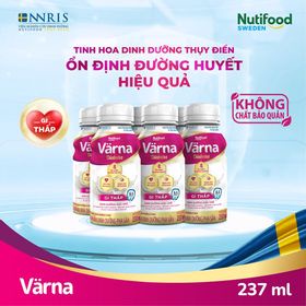 (Mẫu mới) Sữa bột Nutifood Varna Diabetes Lon 400g dành cho người tiểu đường, đái tháo đường