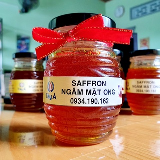 Saffron Honey - Nhụy Hoa Nghệ Tây Ngâm Mật Ong, Lọ 150ml
