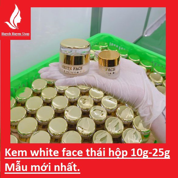 [chính hãng] kem white face thái lan dưỡng trắng da se khít lỗ chân lông mẫu mới nhất