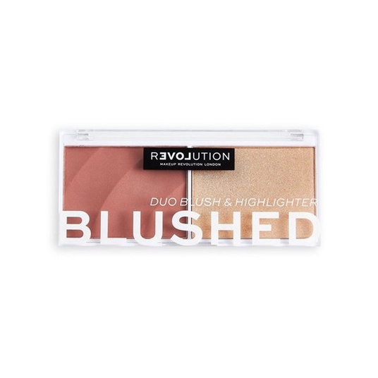 Phấn má &amp; Bắt sáng Revolution Duo Blush &amp; Highlighter