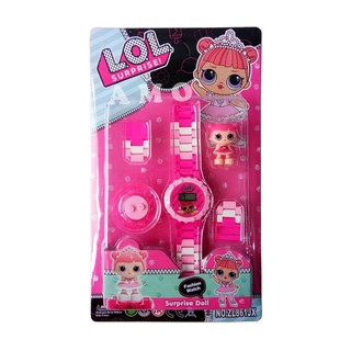 Đồ chơi Đồng hồ lắp ráp dạng các nhân vật hoạt hình ZL858GG cho bé trai và bé gái