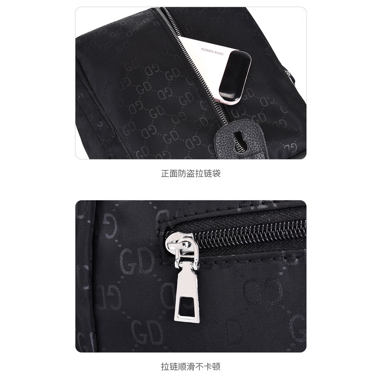 Ba Lô Du Lịch Vải Oxford In Chữ Phong Cách Thời Trang 2022 Cho Nữ