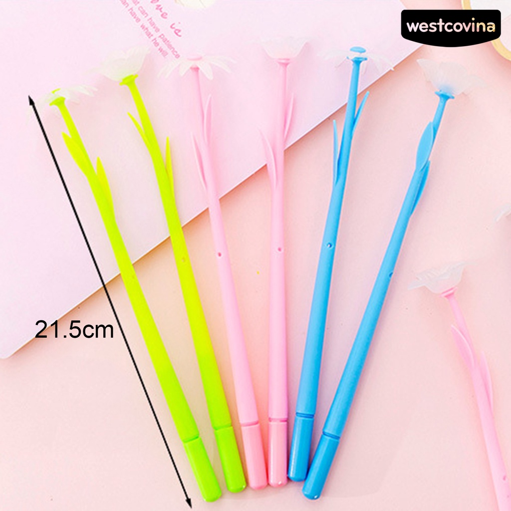 [Hot]✍Set 10 Bút Gel Hình Hoa Tulip Viết Chữ Cho Lớp Học