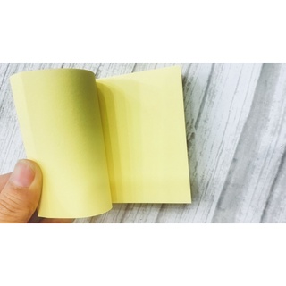 Giấy ghi chú - note vàng hình vuông