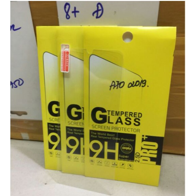 Bộ 3 kính cường lực Galaxy A70 2019 ( Trong suốt )