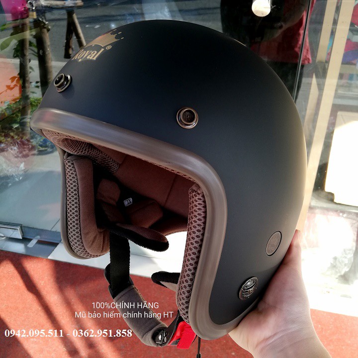 Mũ bảo hiểm 3/4 Royal M20 chính hãng