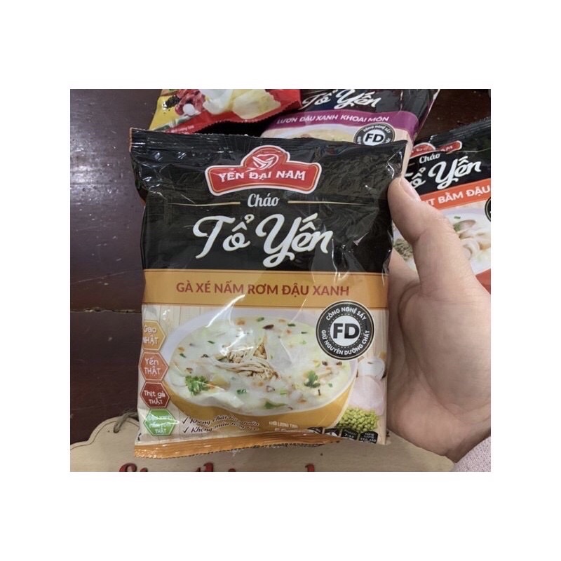 Cháo Tổ Yến Gói 50g Đủ Vị Đại Nam