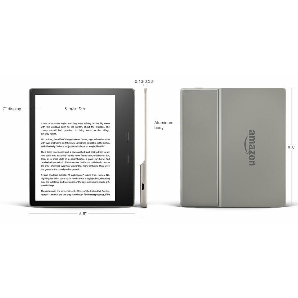 Máy đọc sách Kindle Oasis 3(10th) - nhập chinh hãng Amazon - máy mới newseal - 8GB/32GB | BigBuy360 - bigbuy360.vn