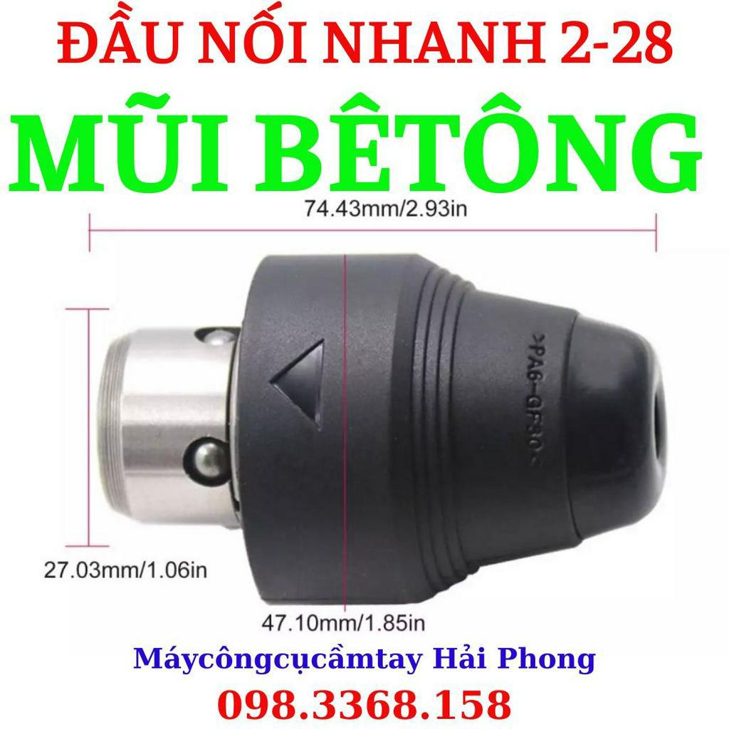 BỘ ĐẦU NỐI NHANH MÁY KHOAN BÊ TÔNG BO.$.CH  GBH2-28DFR
