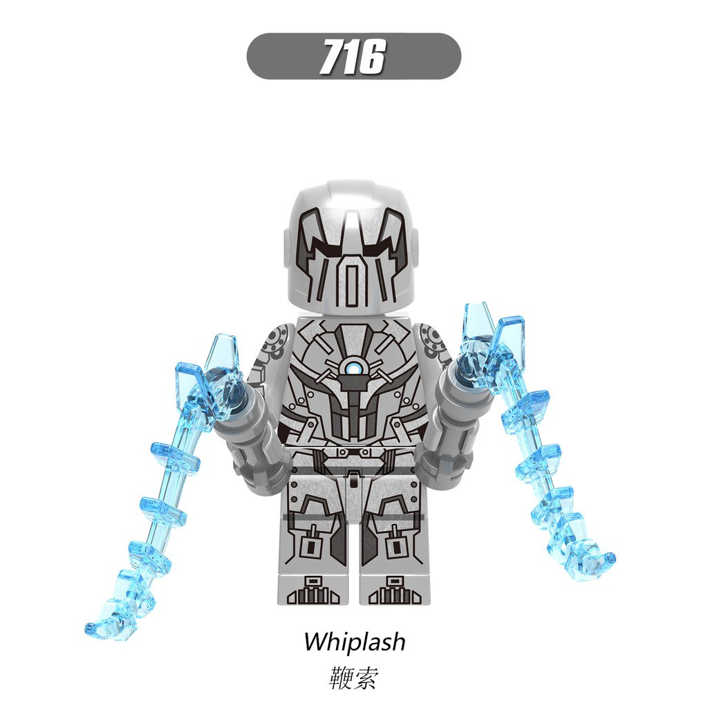 Mô hình lắp ráp Non Lego Hero X0173 1 bộ  8 mẫu không kèm hộp