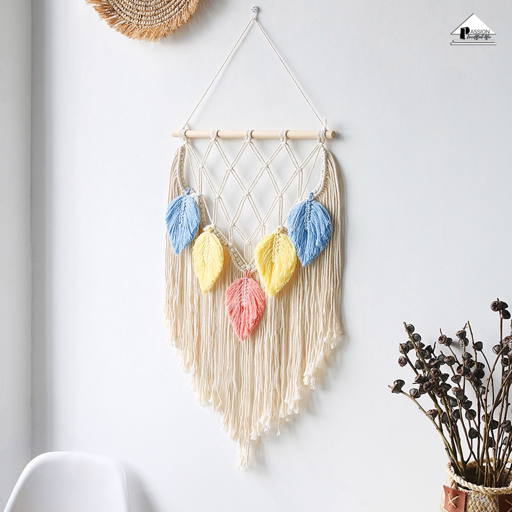 Tranh Dệt BoHo Trang Trí Phong Cách Ma Rốc