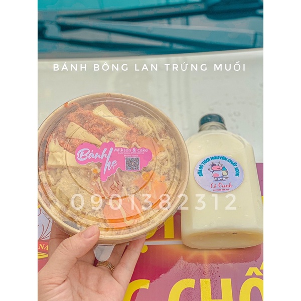 (TÂN BÌNH) Hỏa tốc Bánh Mì Hoa Cúc,Nho dừa,Chà bông, đậu xanh sầu riêng, Sandwich + Trà sữa phúc long + Trà đào