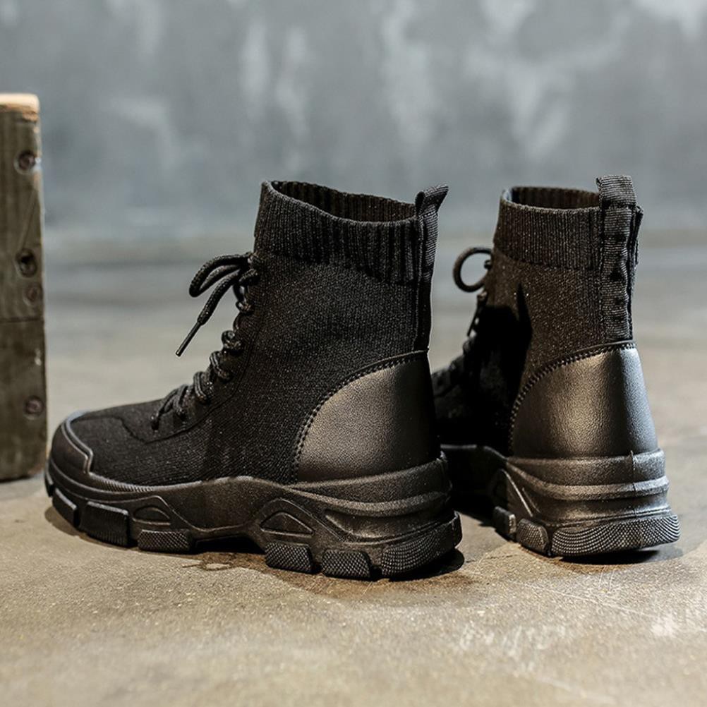 Boot Nữ [ FREESHIP] Boot Phối Lưới Kiểu Dáng Cá Tính Siêu Hack Chân - B03 free ship | BigBuy360 - bigbuy360.vn
