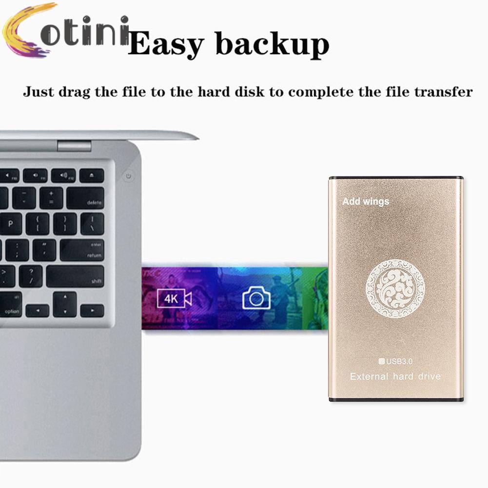 Ổ Cứng Ngoài Usb 3.0 Bằng Kim Loại Cho Laptop / Máy Tính Để Bàn | BigBuy360 - bigbuy360.vn