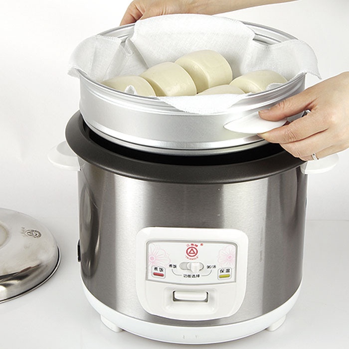 Sỉ 10 Khăn vải hấp bánh bao màn thầu sủi cảo chống dính