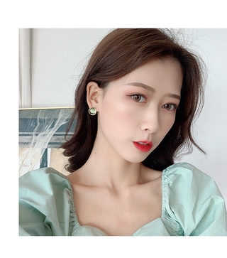 Opalearringsthời trang Đơn giản