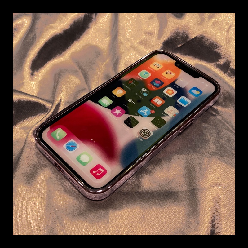 Ốp Điện Thoại TPU Silicon Trong Suốt Khung Vuông Mạ Sang Trọng Cho for iPhone 13  Pro Max 12 11 Pro Max X XS XR 7 8 Plus SE