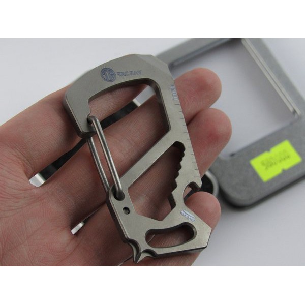 Móc khóa đa năng Titanium TACRAY - Carabiner Inch (YSK1602)