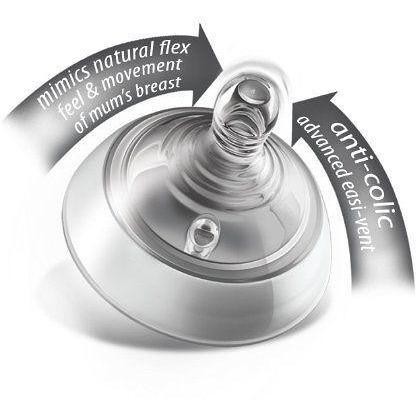 Set bình Tommee Tippee 260ml và núm ti dạ quang phát sáng