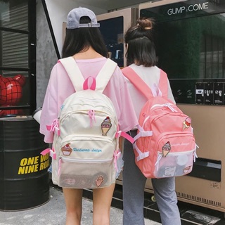 Balo ulzzang tặng kèm sticker