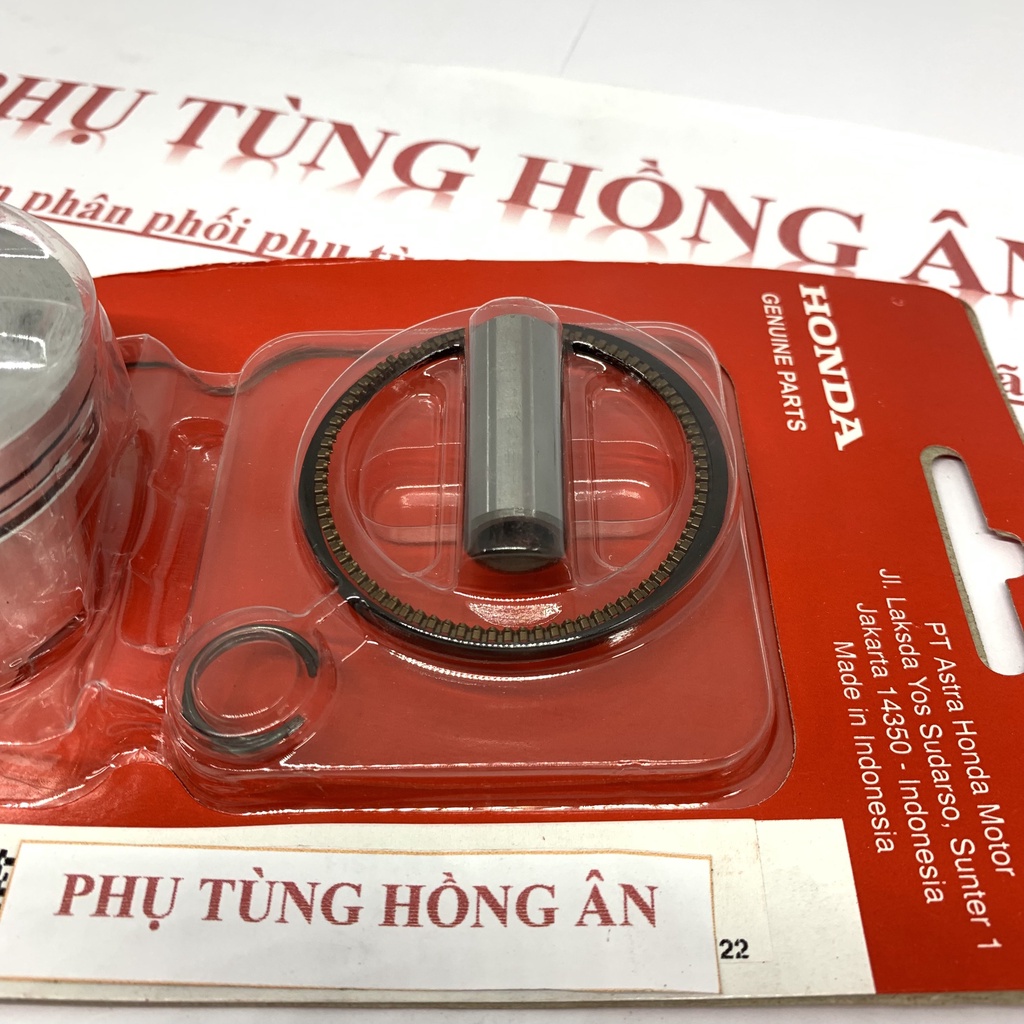 Bộ piston bạc PCX Cos 0 Vario 125, Click 125   nhập khẩu chính hãng Honda Indonesia - PT HỒNG ÂN