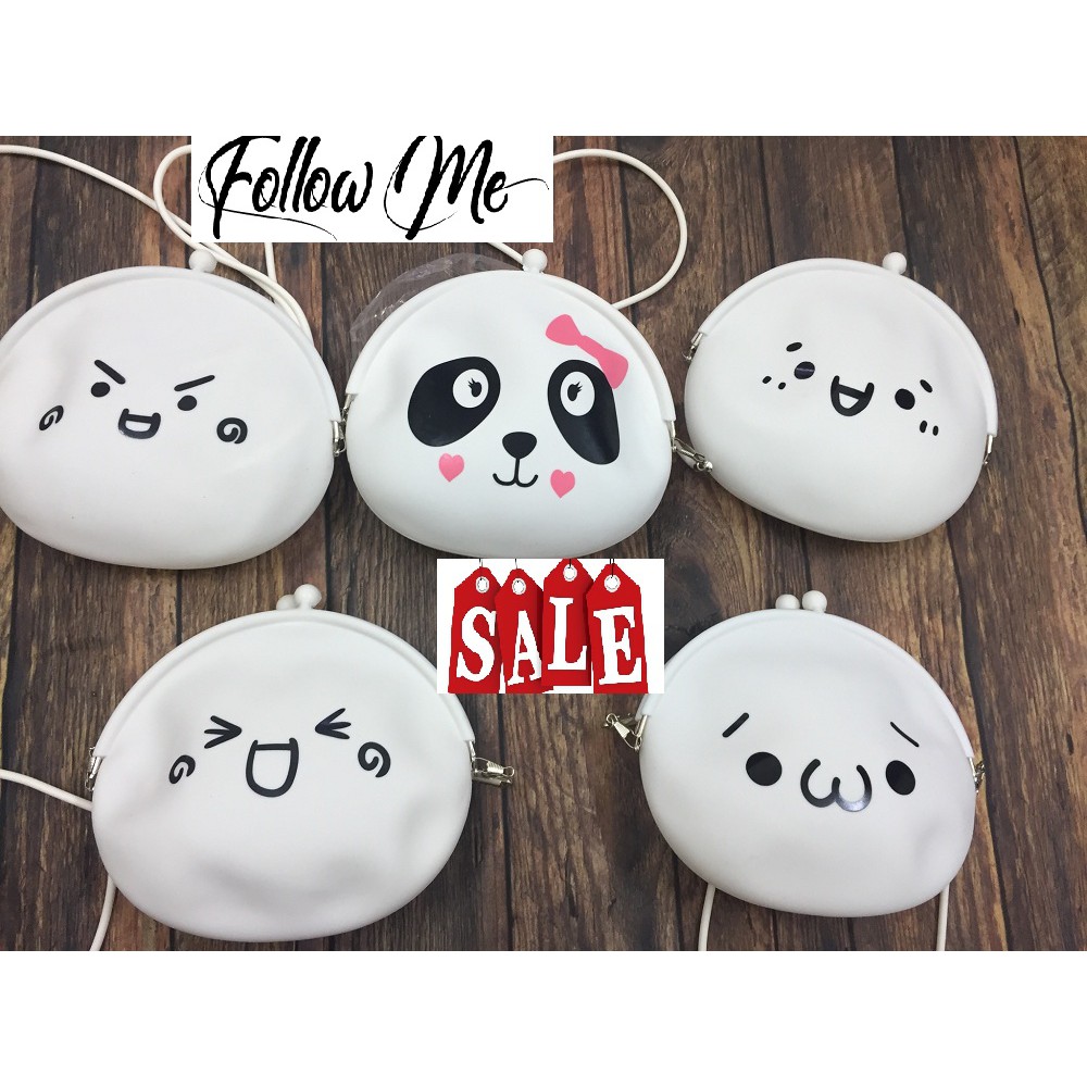 [FLASHSALE] Túi Silicon icon Cảm Xúc Có Dây
