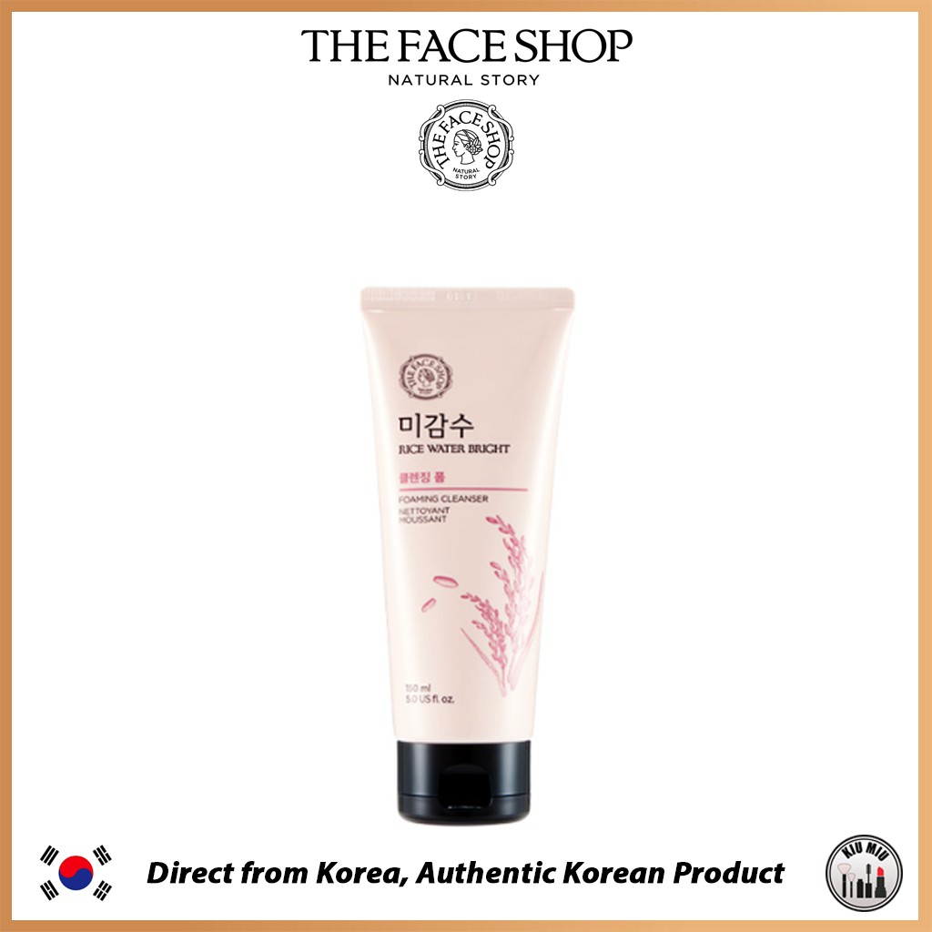 The Face Shop Rice Water Bright Foaming Cleanser *ORIGINAL KOREA*
