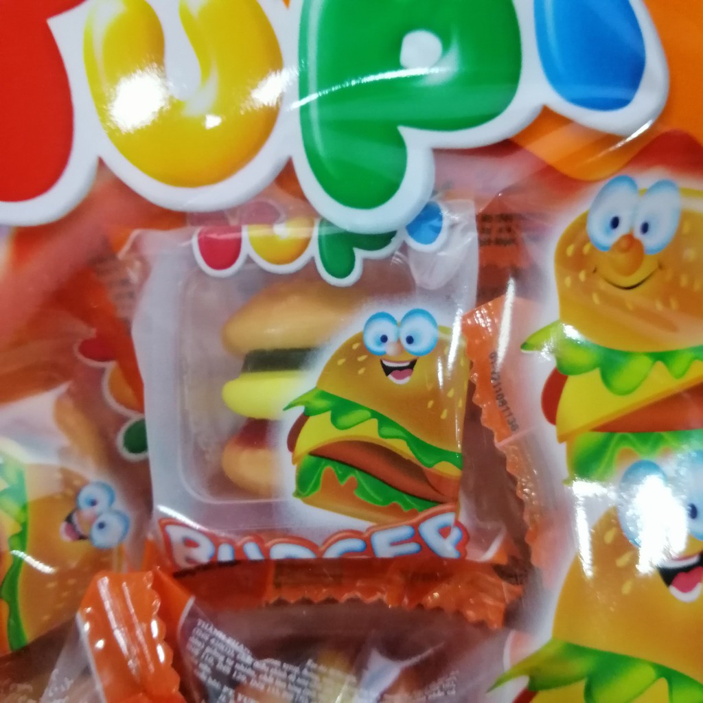 Kẹo Dẻo Yupi Burger Hương Trái Cây