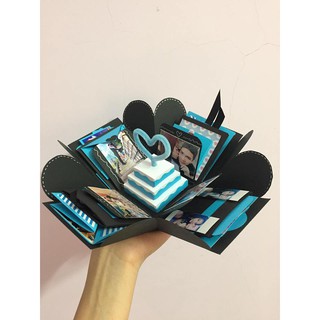 Hộp Quà Lovebox - Love box - Exploding box mẫu 1