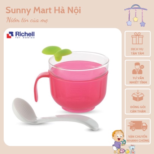 Cốc nấu cháo, cơm nát trong nồi cơm điện richell ăn dặm (Nhật)