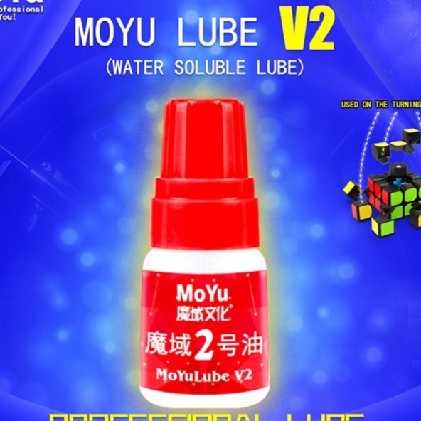 Moyu Lube V1 / V2 - Dầu Bôi Trơn, Làm Nhanh Rubik