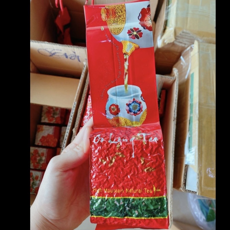 200gram Trà Ôlong tứ quý Tấm đọt . vị Hậu ngọt. trang trại trà OLONG HƠN 80HA tại Bảo Lộc
