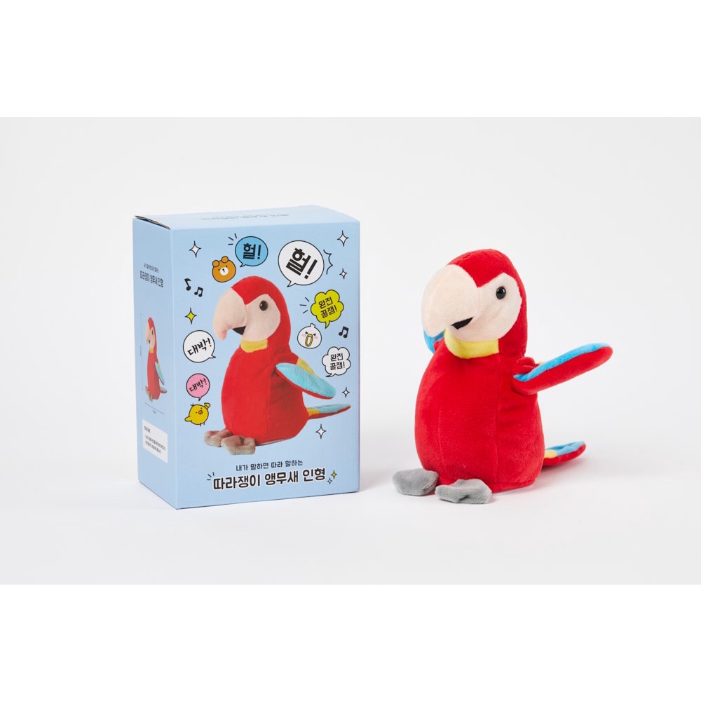 Búp Bê ARTBOX Hàn Quốc Hình Chim Vẹt Phát Âm Thanh Dễ Thương