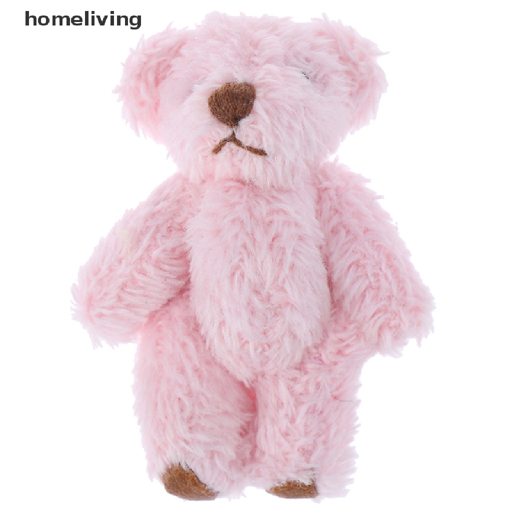 Gấu Bông Tóc Dài 4.5CM Dễ Thương Dùng Để Trang Trí Quần Áo / Điện Thoại