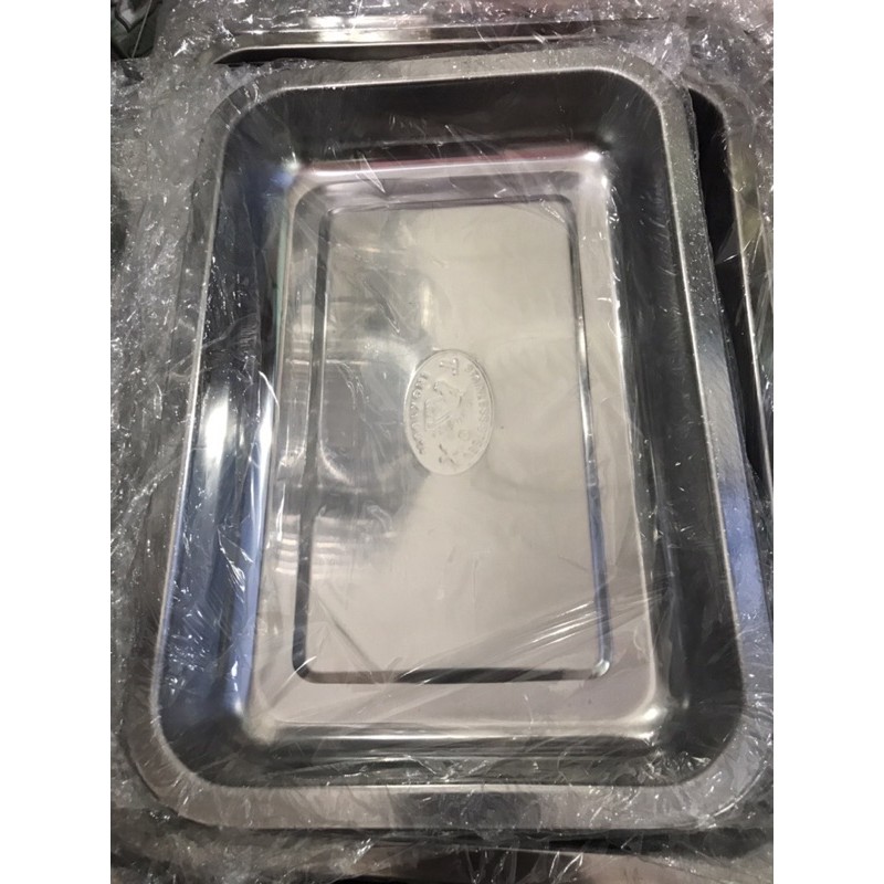 Khay sâu inox 💯 đựng thức ăn siêu tiện lợi