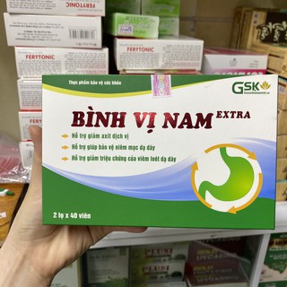 BÌNH VỊ NAM EXTRA hộp 2 lọ x 40 viên