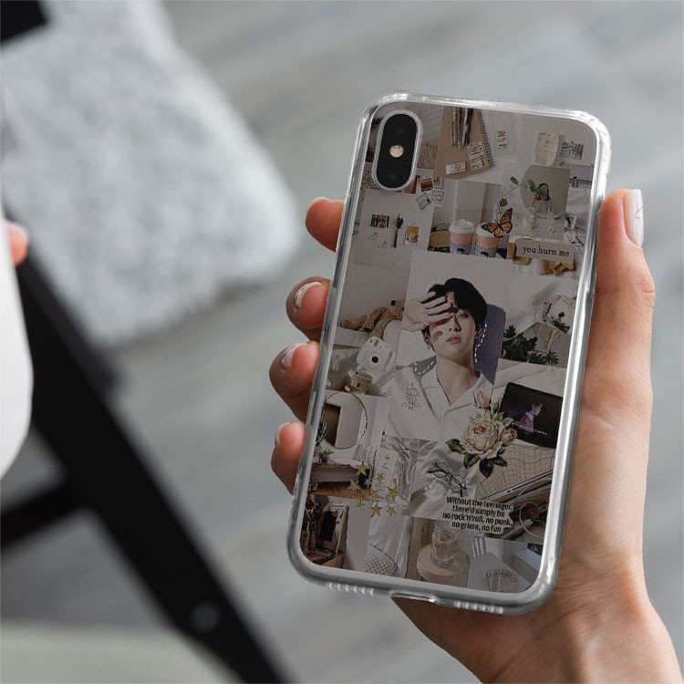 Ốp lưng iphone silicon Idol KPOP BTS Jungkook pretty BLUBTS0203