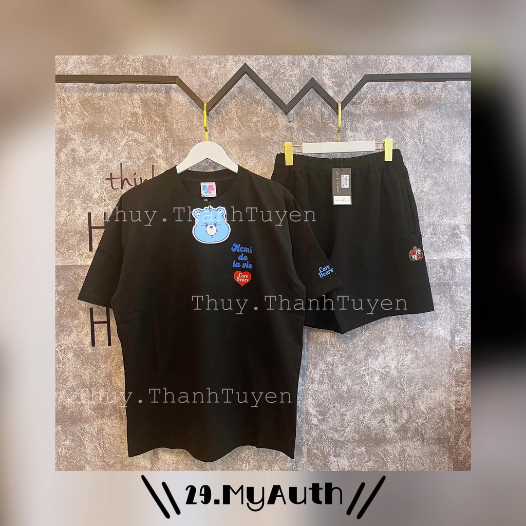 Áo thun ADLV  CARE BEAR BLACK