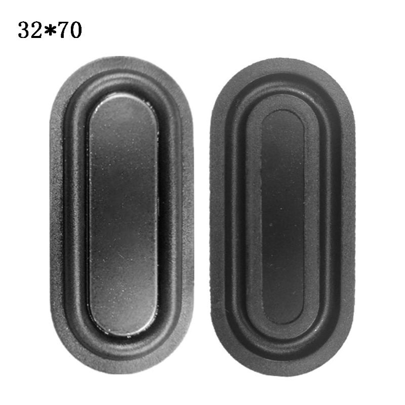 Set 2 Đĩa Rung Bass Hình Oval Bằng Cao Su Chuyên Dụng Cho Loa Bass 2040-6090