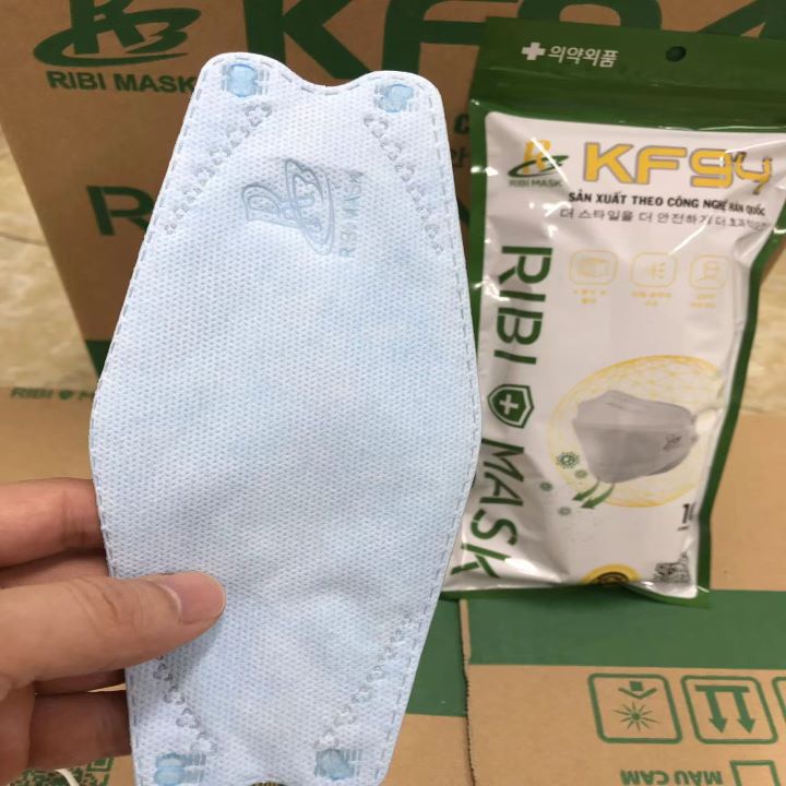 Khẩu trang 3D KF94 Hàn Quốc chính hãng kháng khuẩn chống bụi mịn