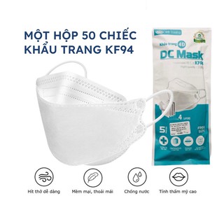 [HÀ NỘI] Hộp 50 chiếc khẩu trang y tế KF94 loại 4 lớp kháng khuẩn lọc bụi mịn Medimix