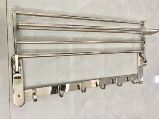 Kệ treo khăn tắm inox đa năng inox 304