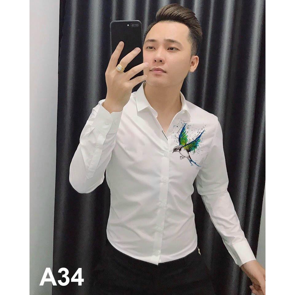 Áo sơ mi nam dài tay in nhiệt 3D mới hot nhất ❤ | BigBuy360 - bigbuy360.vn