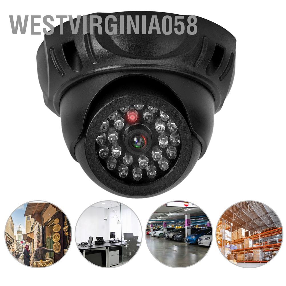 💯Hàng Hot😁 Camera mô phỏng mái vòm Màn hình an ninh giả mạo với đèn LED 💖Hàng giao ngay💖Westvirginia058