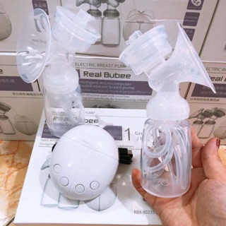 Máy hút sữa điện đôi Real Bubee