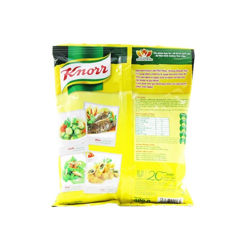 Hạt nêm thịt thăn, xương ống, tủy Knorr gói 400g