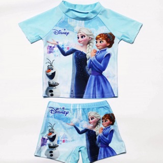 Bộ bơi elsa rời bé gái