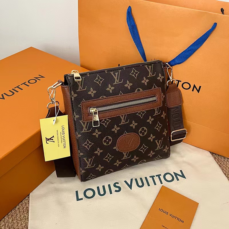 Túi Da Đeo Chéo Thời Trang Sang Trọng Cho Nam Nữ