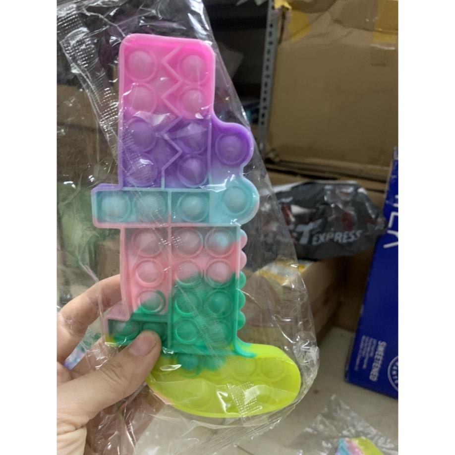 Popit - Đồ chơi giải trí nhấn, bóp bong bóng giải tỏa căng thẳng Pop it
